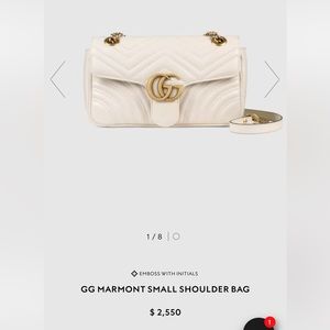 GG MARMONT SMALL SHOULDER BAG